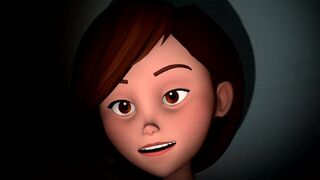 [SFM] Helen Parr- the Incredibles, Elastigirl uses her Dildo