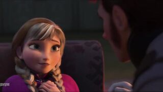 Princess Anna Gets Fucked by the Witcher in the Toilet of the Castle | Disney Princess