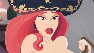 Miss Fortune's Booty Trap (Cartoon Porn Parody) 60 Fps HD