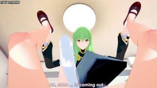 Hentai POV Feet C.C. C2 Code Geass Hentai