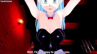 Feet Hentai POV Bulma Briefs Dragonball Z Bunny Suit