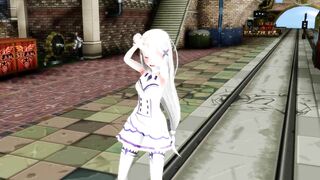 【MMD】The white magical girl wants to tell!【R-18】