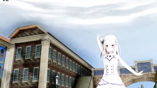 【MMD】The white magical girl wants to tell!【R-18】