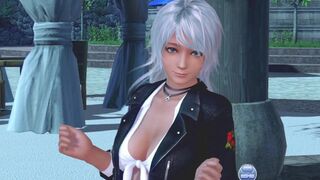 Dead Or Alive Xtreme Venus Vacation Patty Bouncing Around For Around 2 Minutes