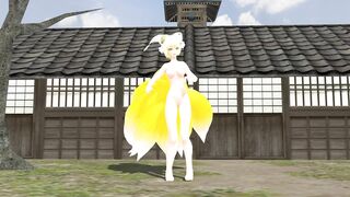 【MMD】Yakumo Ai Nyanpaia Gymnastics Touhou【R-18】