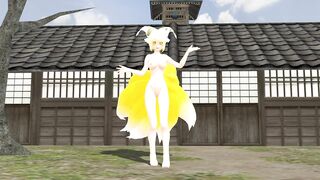 【MMD】Yakumo Ai Nyanpaia Gymnastics Touhou【R-18】