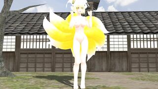 【MMD】Yakumo Ai Nyanpaia Gymnastics Touhou【R-18】