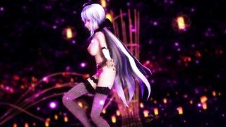 【MMD】Cheongsam HAKU GOKURAKU-JOUDO【R-18】