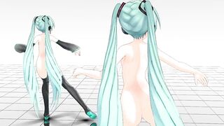 【MMD】Tsumi Mikus - Paradise Jodo【R-18】