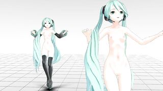 【MMD】Tsumi Mikus - Paradise Jodo【R-18】