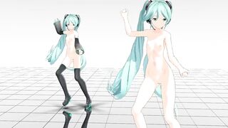 【MMD】Tsumi Mikus - Paradise Jodo【R-18】