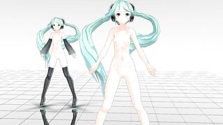 【MMD】Tsumi Mikus - Paradise Jodo【R-18】