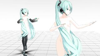 【MMD】Tsumi Mikus - Paradise Jodo【R-18】