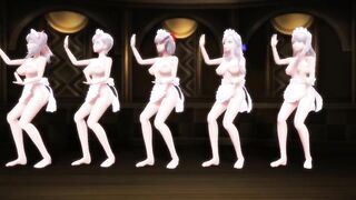 【MMD】ABKH Sexy love【1080p 60fps】【R-18】