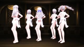 【MMD】ABKH Sexy love【1080p 60fps】【R-18】