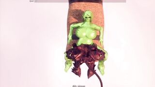 Breeders of the Nephelym - sex testing animation gallery - slime girl monster