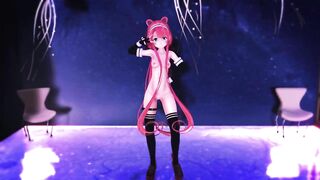 【MMD】KanColle Shreding Geigers cat in the river wind【R-18】