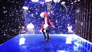 【MMD】KanColle Shreding Geigers cat in the river wind【R-18】