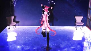 【MMD】KanColle Shreding Geigers cat in the river wind【R-18】