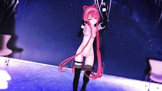 【MMD】KanColle Shreding Geigers cat in the river wind【R-18】