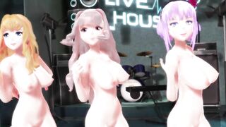 【MMD】ABKH Legs Squadron Slender 【1080p 60fps】【R-18】