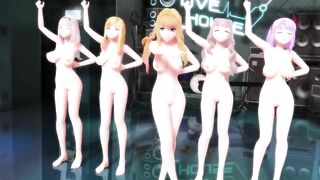 【MMD】ABKH Legs Squadron Slender 【1080p 60fps】【R-18】