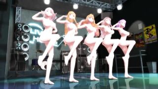 【MMD】ABKH Legs Squadron Slender 【1080p 60fps】【R-18】