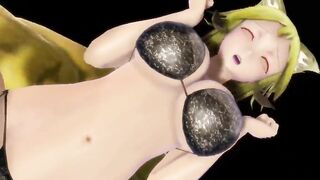 【SEX-MMD】Yakumo Ran - Swimsuit sex【R-18】