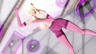 【MMD】Kirara - Pink Cat【R-18】