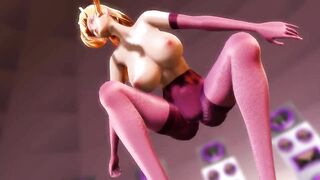 【MMD】Kirara - Pink Cat【R-18】