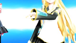 【MMD】ECHO 3P【R-18】