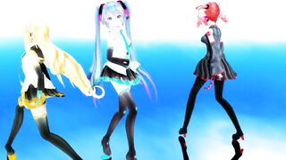 【MMD】ECHO 3P【R-18】