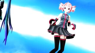 【MMD】ECHO 3P【R-18】