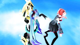 【MMD】ECHO 3P【R-18】