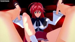 Hentai POV Feet Rias Gremory High School DxD