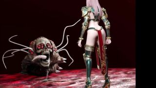 Hot Asian Elf Knight Tied Up Bondage Dildo Experience