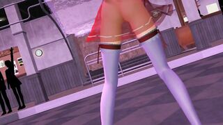 【MMD】TDA Reimu - PINK CAT【R-18】