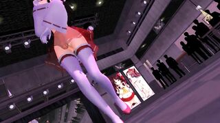 【MMD】TDA Reimu - PINK CAT【R-18】