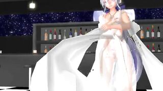 【MMD】Haku-san & Pjanoo【R-18】