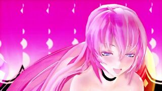 【MMD】Futanari Luka - Toxic (Big cock)【R-18】