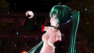 【MMD】Yui Nde Kaiite Rasetsu Toku - Miserable【R-18】