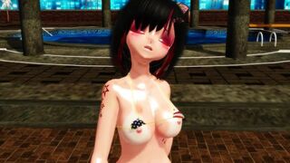 【SEX TOY-MMD】Kaat - Riding Machine【No sound】【R-18】