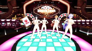 【MMD】Haku - Poker Face【60fps】【R-18】