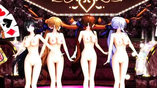 【MMD】Haku - Poker Face【60fps】【R-18】