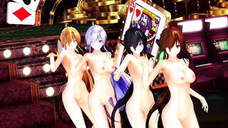 【MMD】Haku - Poker Face【60fps】【R-18】