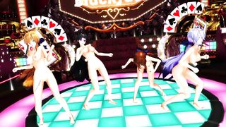 【MMD】Haku - Poker Face【60fps】【R-18】