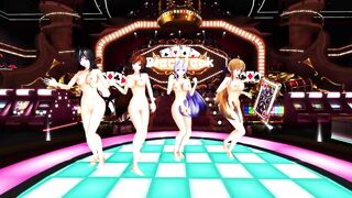 【MMD】Haku - Poker Face【60fps】【R-18】