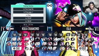 The King of Fighter XV, Kula Vs Leona, Showcase (PC)