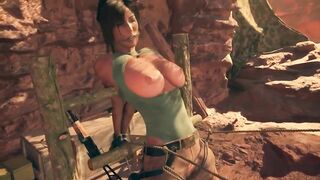 Hentai 3D uncensored Lara Croft X Sheva alomar Africa detour