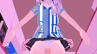 【SEX-MMD】Time stop 2【No sound】【R-18】